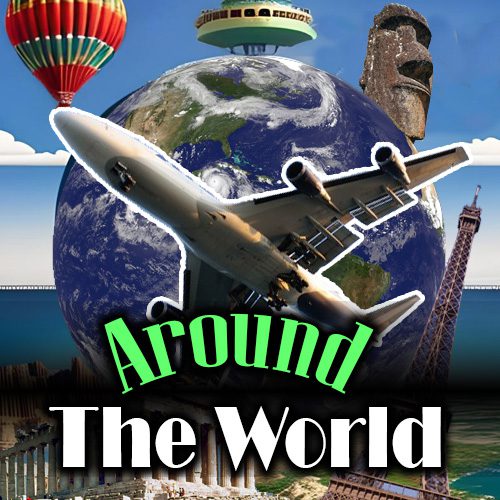 Around the World axe throwing mini-game icon